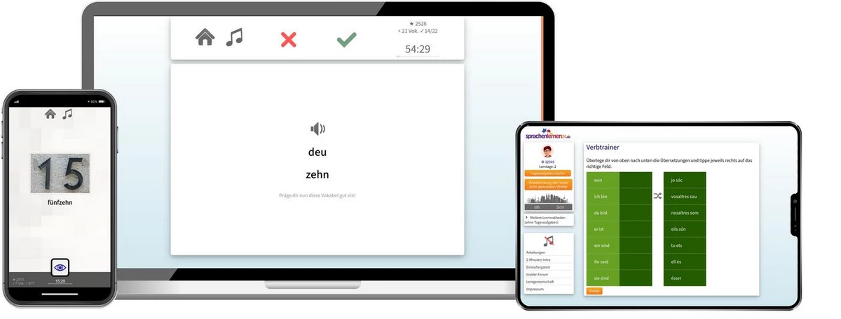 Sprachenlernen24 Online-Sprachkurs Katalanisch Screenshot