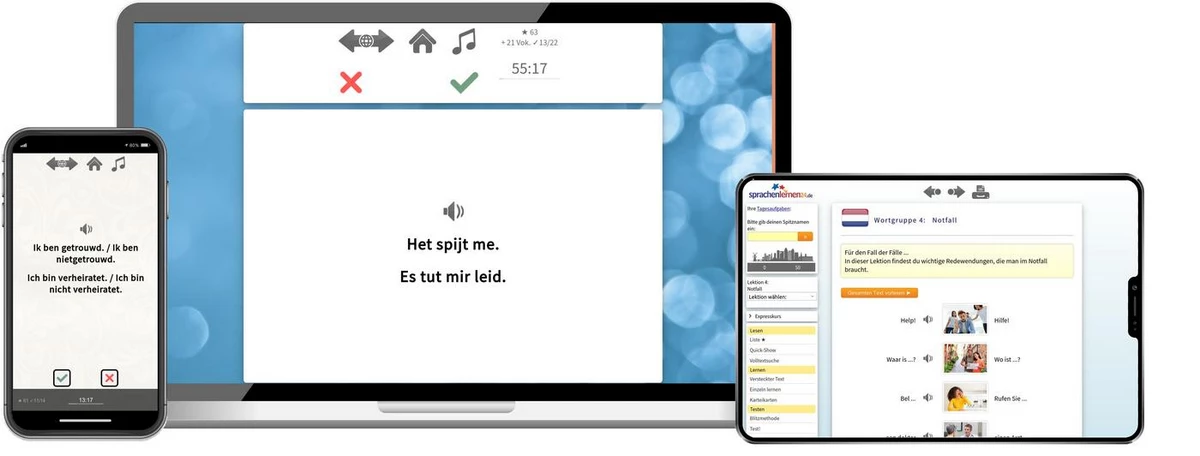 Sprachenlernen24 Online-Sprachkurs Niederländisch Screenshot