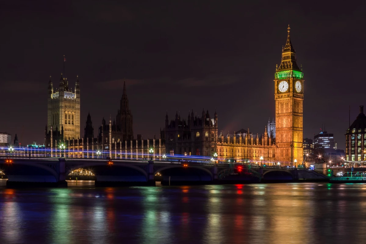 Big Ben, Westminster Bridge, London, England. Foto: Pixabay #945499, CC0