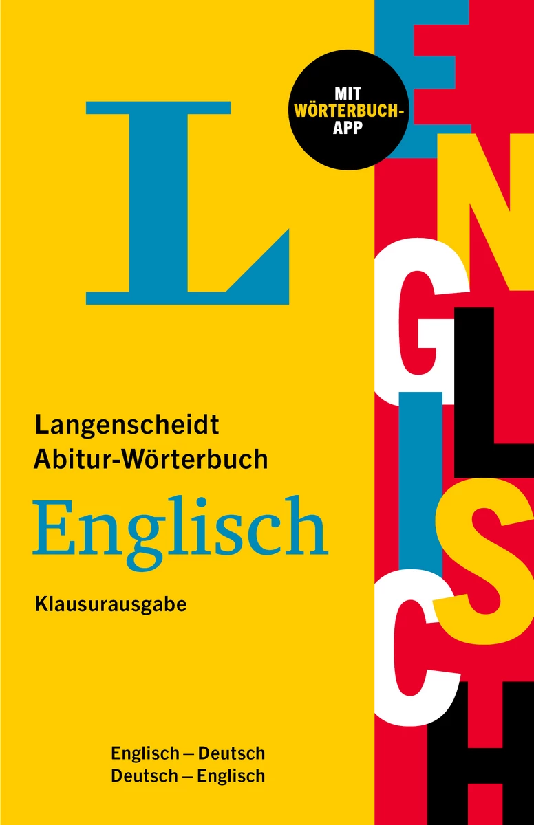 Langenscheidt Abitur-Wörterbuch Englisch. Foto: Langenscheidt