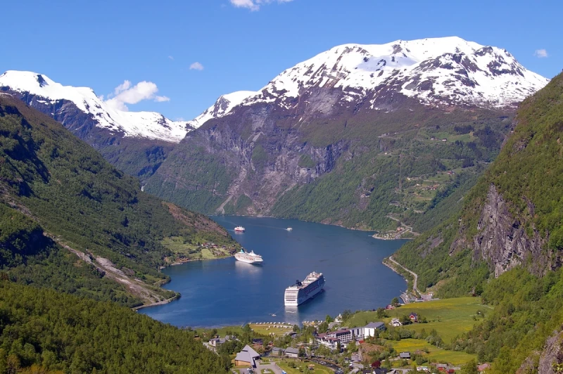 Das Ostende des Geirangerfjords in Norwegen. Foto: Pixabay, CC0