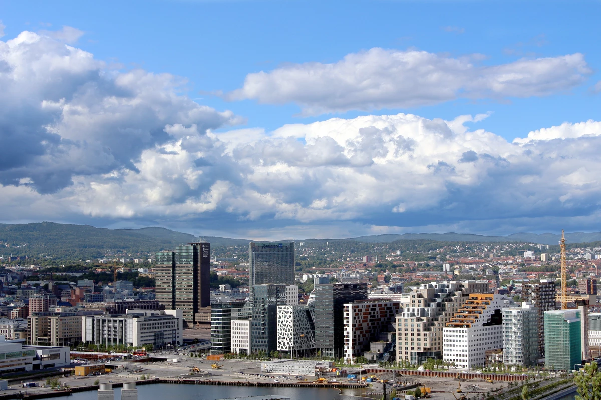 Oslo Skyline, Norwegen. Foto: Pixabay #921758, CC0