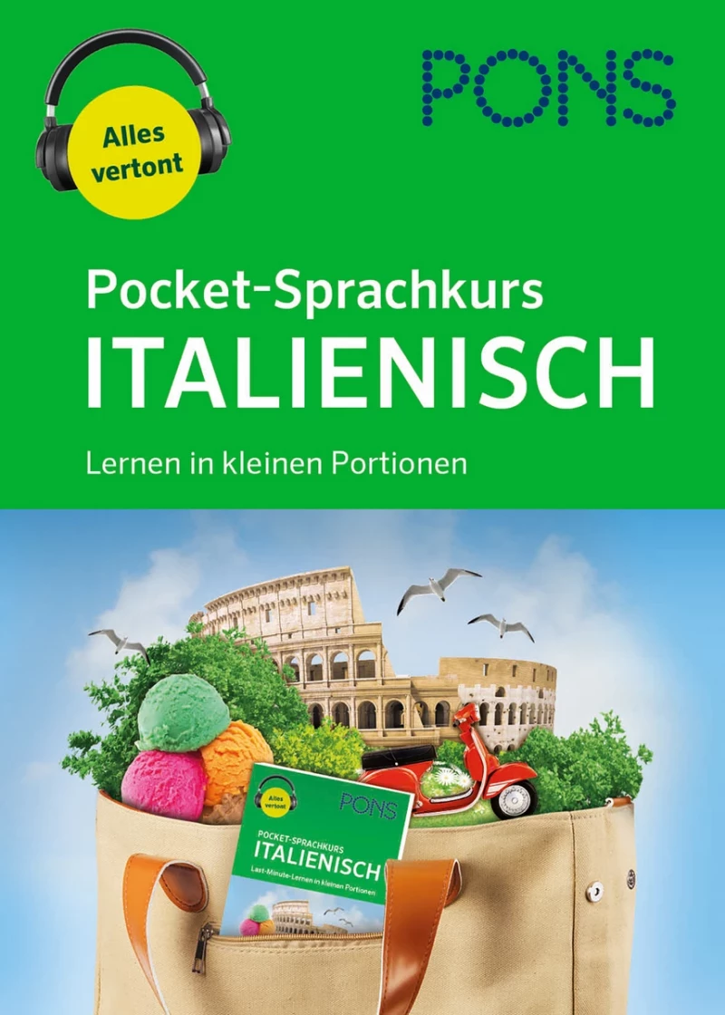 PONS Pocket-Sprachkurs Italienisch: Lernen in kleinen Portionen – alles vertont