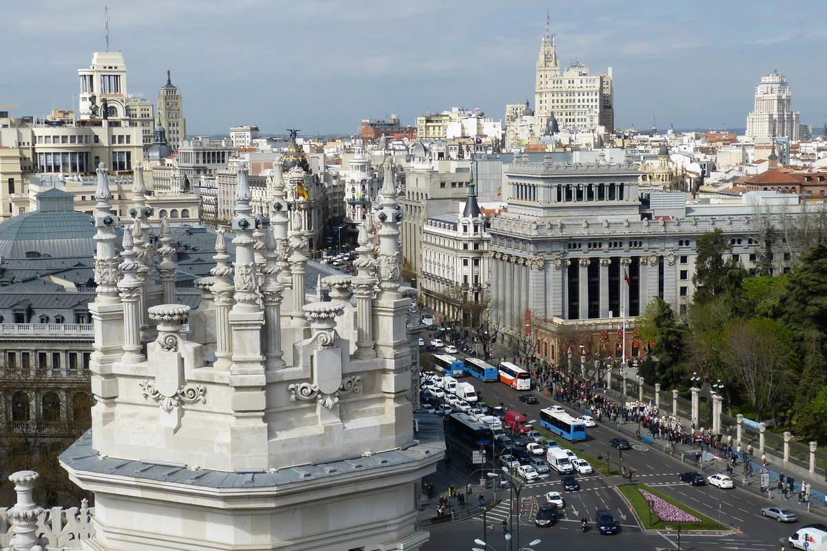 Ausblick auf Madrid, Spanien. Foto: Pixabay #327979, CC0