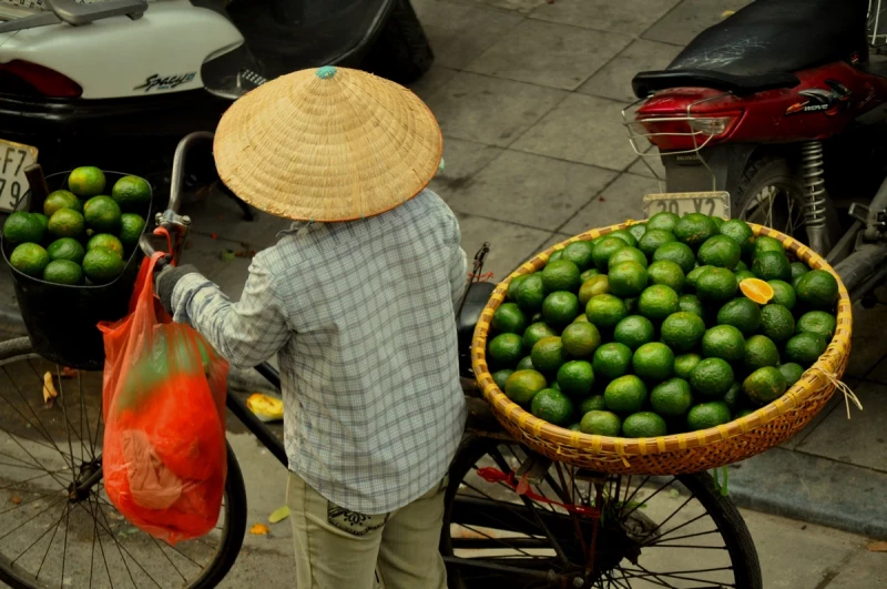 Marktfrau, Hanoi, Vietnam. Foto: Pixabay #1072242, CC0